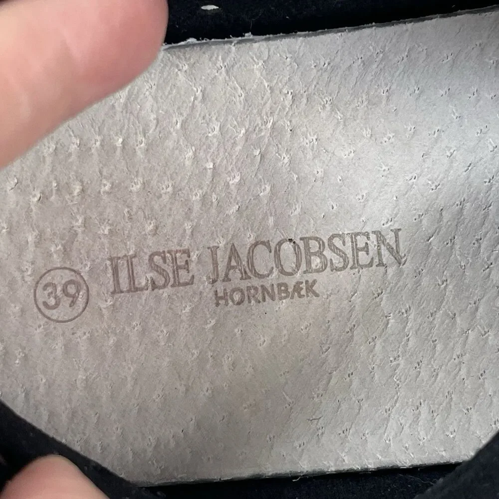 Ilse Jacobsen Tulip Slip On Sneakers Comfort Shoes‎ Loafers 39 / US 8.5 Black